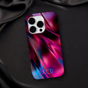 発光液体金属モノクロピンク（名前あり） Case-Mate iPhone 14 PROケース