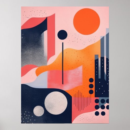 発光球体 ポスター (正面)