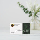 発光緑色油スリック波柱化学器 名刺 (スタンド正面)