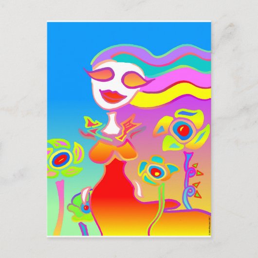 発光美しい ポストカード (正面)