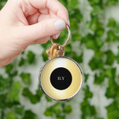 発光金ゴールドILYキーチェーン キーホルダー (手)