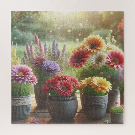 発光開花 ジグソーパズル (縦)