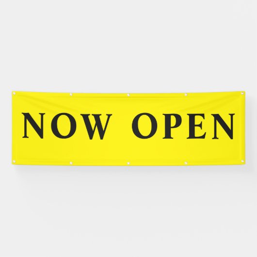 発売中イエロー8fオープン 横断幕 (横)