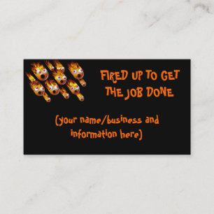 発射されるまで仕事を終らせて下さい 名刺