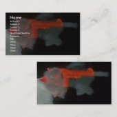 発射している.38特別なリボルバー 名刺 (正面/裏面)