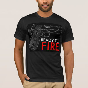 発射するために用意して下さい Tシャツ