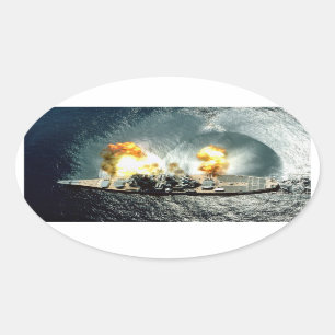 発射の完全な一斉のステッカー 楕円形シール