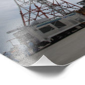 発射台のH-IIBロケット フォトプリント            (角)