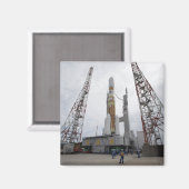 発射台のH-IIBロケット マグネット (正面/裏面)