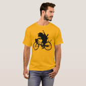 発展のマウスの自転車 Tシャツ (正面フル)