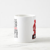 発展の成功 コーヒーマグカップ (中央)