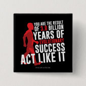 発展の成功 缶バッジ (正面)