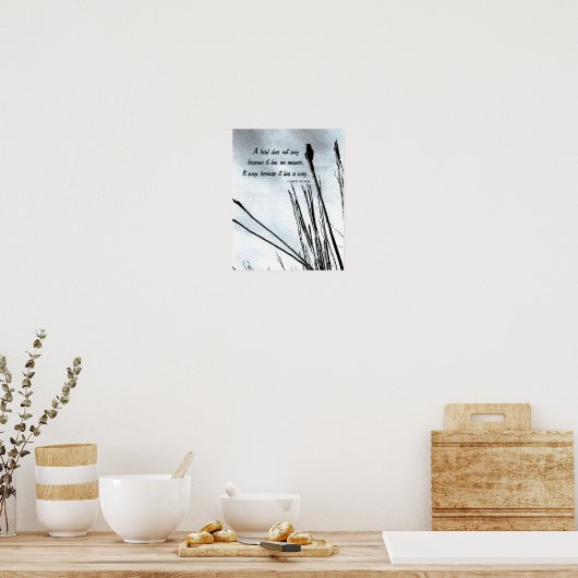 発感動的中国の言 ポスター (キッチン)