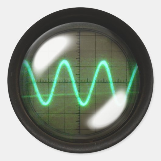 発振器 ラウンドシール (正面)