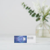 発掘される名刺 スキニー名刺 (スタンド正面)