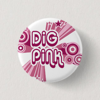 発掘のピンクの乳癌の認識度Pin 缶バッジ