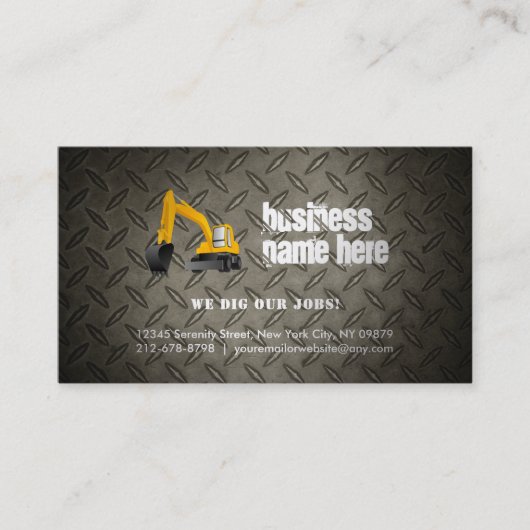 発掘ロゴ名刺 名刺 (正面)