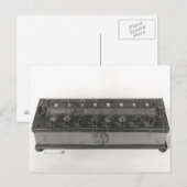 発明された計算機 ポストカード (正面/裏面)