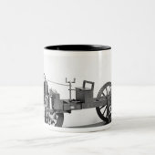 発明される蒸気動力車 ツートーンマグカップ (中央)