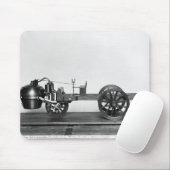 発明される蒸気動力車 マウスパッド (マウス)