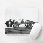 発明される蒸気動力車 マウスパッド (マウス)