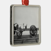 発明される蒸気動力車 メタルオーナメント (右)