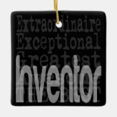 発明家 セラミックオーナメント (正面)