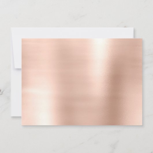 発汗延長ピーチメイクアップ証明書ギフト 招待状 (裏面)