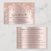 発汗拡張アフターケア命令スパークバラ 予約カード (正面/裏面)