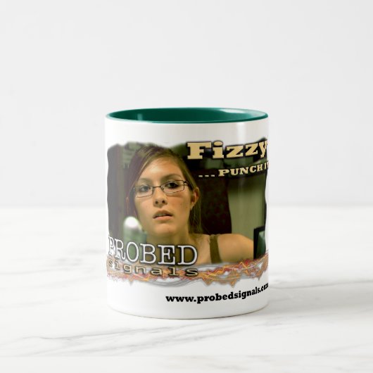 発泡性のマグ ツートーンマグカップ (中央)