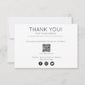 発注業務に感謝 サンキューカード (裏面)