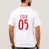 発火させる Tシャツ (裏面)