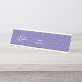 発生させるやる気を起こさせる引用文デザイン デスクネームプレート