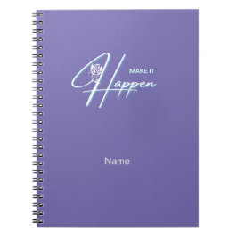 発生させるやる気を起こさせる引用文デザイン ノートブック