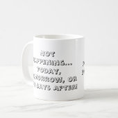 発生しない コーヒーマグカップ (正面左)