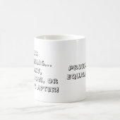 発生しない コーヒーマグカップ (中央)