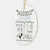 発生アナウンスの適用除外一覧の生まれたばかりの状態 セラミックオーナメント (左)