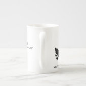 発生Elizaの独特なコップの大臣 ボーンチャイナマグカップ (裏面)