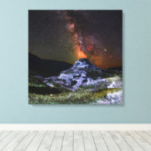 発疹 キャンバスプリント (インサイチュ (ウッドフロア))