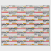 発育不全 ラッピングペーパー (フラット)