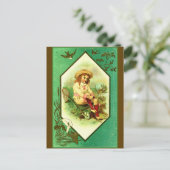 "発芽の科学者" ポストカード (スタンド正面)