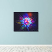 発芽 キャンバスプリント (インサイチュ (ウッドフロア))