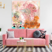 発芽 キャンバスプリント (インサイチュ (リビング))