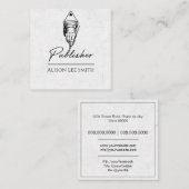 発行元 スクエア名刺 (正面/裏面)