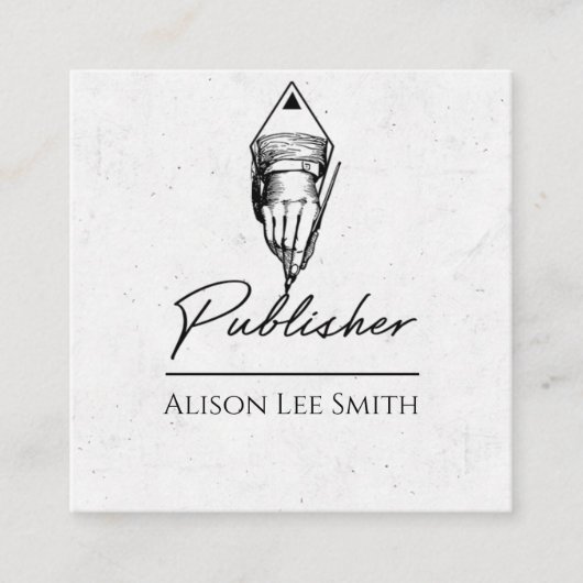 発行元 スクエア名刺 (正面)