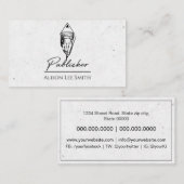 発行元 名刺 (正面/裏面)