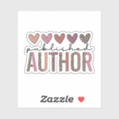 発行済み作家、発行済みライター、新規作家 シール (シート)