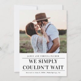 発表が待ち遠し結婚かった 招待状