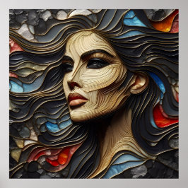 発表された傲慢 – AI Again ポスター