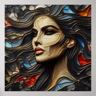 発表された傲慢 – AI Again ポスター